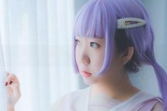 甜糖大魔王的粉色兔兔写真,美图记录下每一瞬甜蜜的绽放
